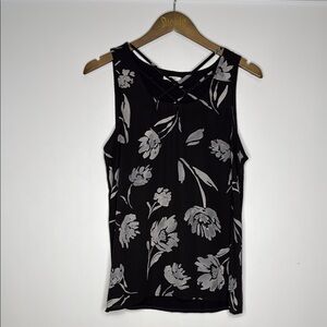 Maurices Black and White Sleeveless Tank Top